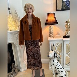 Forever 21 Rust Teddy Jacket